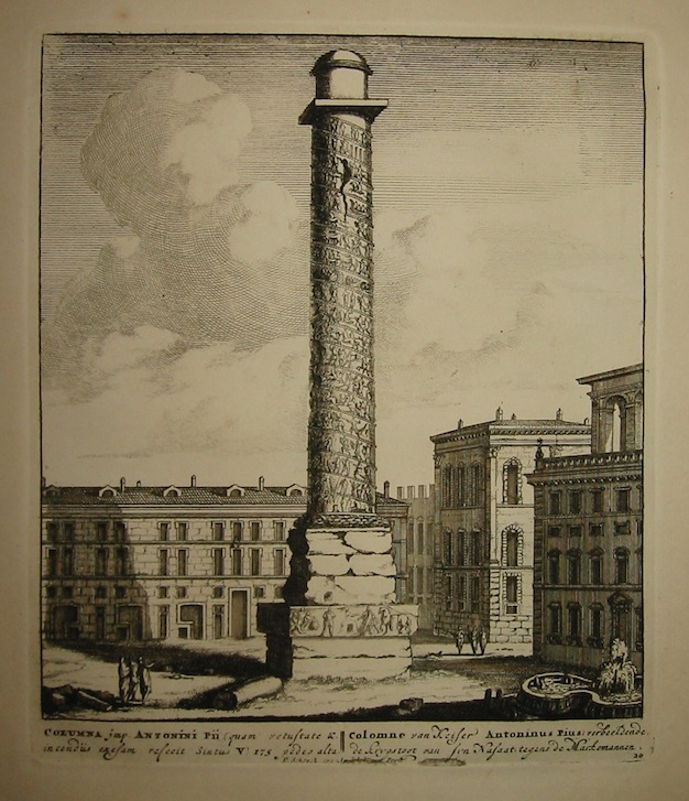 Schenk Peter (1660-1711) Columna Imp. Antonini Pii... 1705 Amsterdam